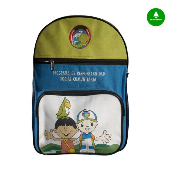 Mochila Publicitaria escolar