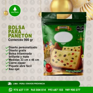 BOLSA TRILAMINADA PANETON ZIPLOG