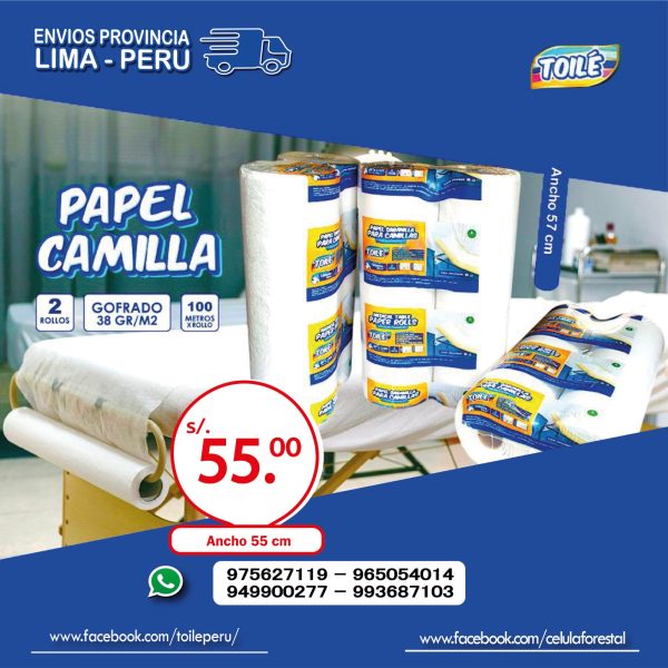PAPEL SABANILLA TOILE (ANCHO 57 CM)