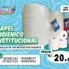 Papel Higienico Institucional 180 mts TOILE