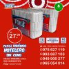 Papel Higienico Hotelero sin cono Economico TOILE