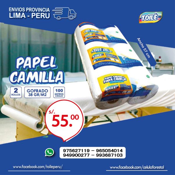 PAPEL SABANILLA TOILE (ANCHO 57 CM)
