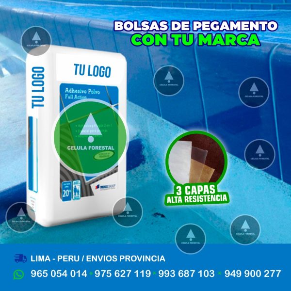 Saco de papel kraft para pegamento