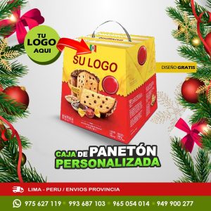 Caja paneton Corporativo