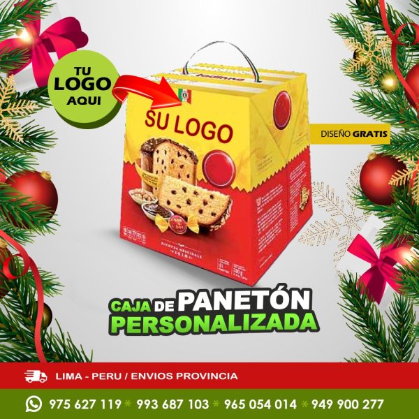 Caja paneton Corporativo