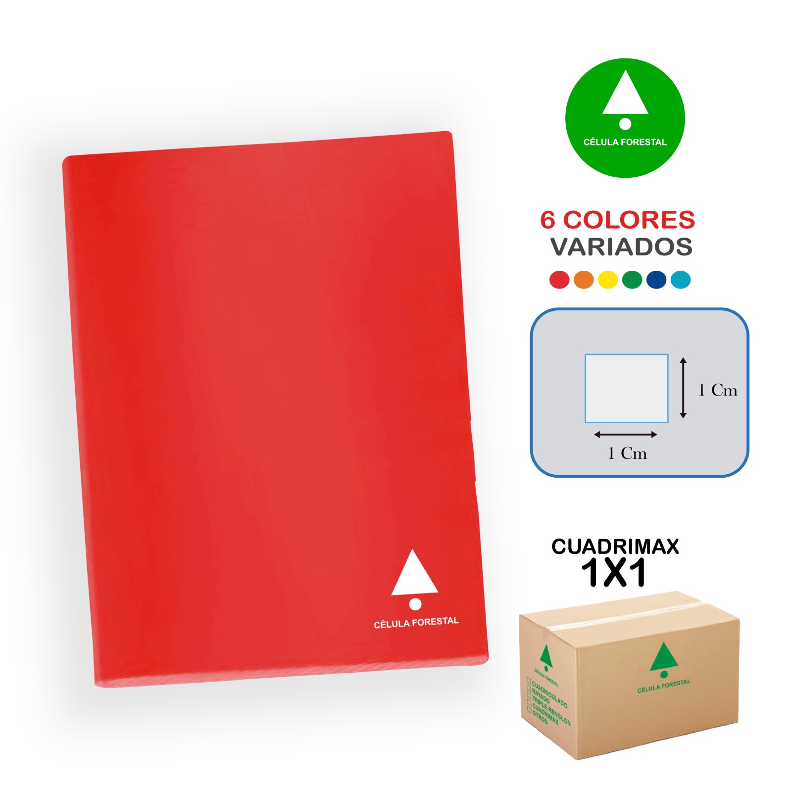 Cuaderno cuadrimax 1x1