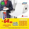 Papel toalla de 200 metros super economico TOILE
