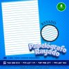 Papelografo escolar Rayado 61x83 cm