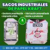 Sacos industriales de papel kraft para cal Sacos industriales de papel kraft para cal