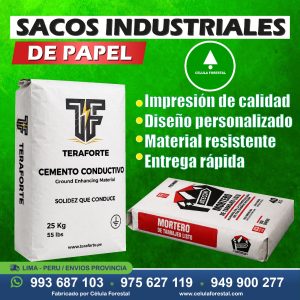 Sacos industriales de papel multicapa Sacos industriales de papel multicapa