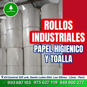Bobinas de Papel Toalla . Calidad Industrial Bobinas de Papel Toalla | Calidad Industrial