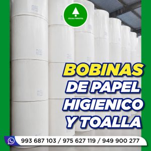 Bobinas de Papel Toalla de Alta Resistencia
