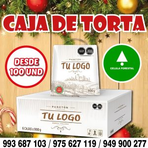 📦Cajon con imprecion de 6 unidades para paneton