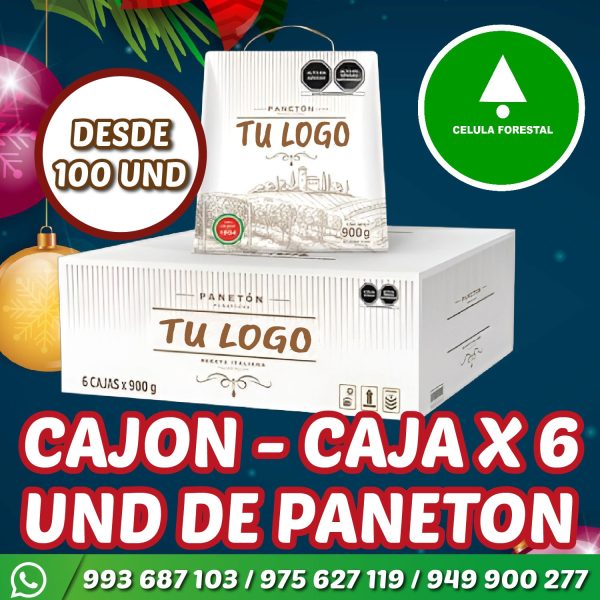 Cajon - caja de 500 gr de paneton a full color 😎Cajon - caja de 500 gr de paneton a full color🌈