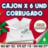 Cajon corrugado📦 x 6 unds de paneton de 500gr⚖