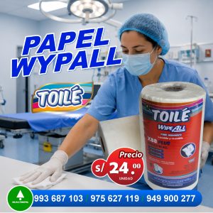 Paño Wypall en Rollo Precortado 88 Paños Paño wypall en rollo precortado 88 paños