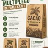 Sacos de papel kraft de 25 kg para cacao Sacos de papel para 25 kilos de cacao