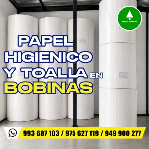 YA ESTA Bobinas Papel Tissue Reciclado 🧻Bobinas de Papel Tissue Reciclado
