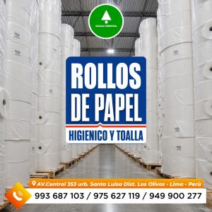 YA ESTA Bobinas Tissue Blancas Papel Absorbente para Conversión Industrial Bobinas Tissue Blancas Papel Absorbente para Conversión Industrial