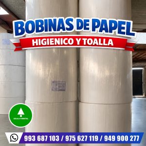 Bobinas Tissue Suaves y Absorbentes