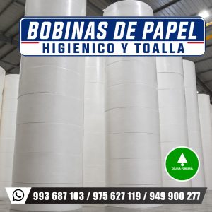 Bobinas de Papel Toalla Industrial