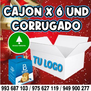 Cajon - bolsa x 6 unds de paneton de 900gr 😉